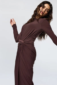 Athena Dress – Chocolate