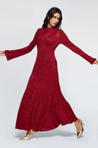 Draco Dress – Burgundy