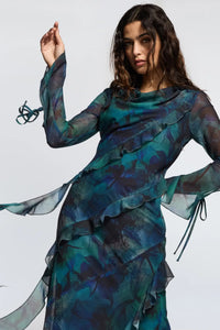 Circe Dress – Dark Floral
