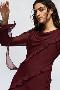 Circe Dress – Oxblood
