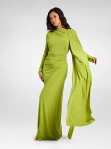 Alya Dress Chartreuse Daska Alya Dress Chartreuse Daska