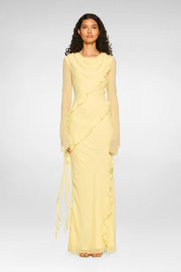 Circe Dress – Buttermilk Yellow – Daska